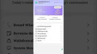 New earning app for today 😃💸 App Link bio #waho #goshare #earrings