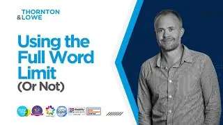 Bid Writing Tip: Using the Full Word Count (Or Not)