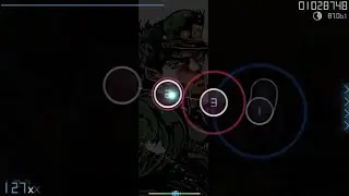 Osu! Phantom Tendency: Stardust is Golden beatmap run