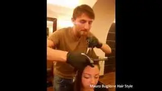 Shatush tutorial hairdressing