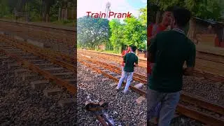Train horn prank vs boy funny memes Fake train horn prank#shorts  #viralshorts #viral