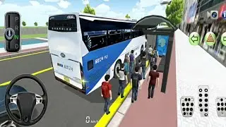 Bus Ride to Railway Station 🚍🚉 | Driving Class 3D Gameplay | SPEED SHIFT 3D