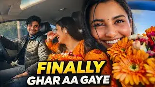 Finally ghar aa gaye // home