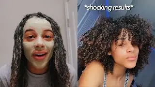 I Used The Aztec Clay Mask On My Skin And Curly Hair!