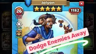 Empires & Puzzles Hero Analysis : 🧊 Jolyon&hellip; DODGE Enemies Away❗️