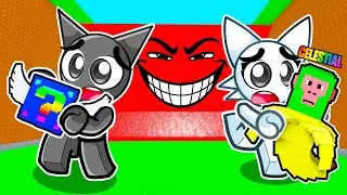 SPRUNKI NO ROUBE O BRAINROT E FUJA DA TSUNAMI