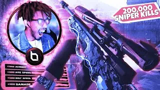 HOW I reached 200,000 SNIPING kills in Black Ops Cold War! (WILD)
