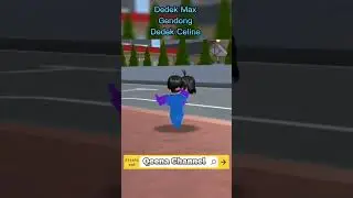 Dedek Max Gendong Dedek Celine #sakura #sakuraschoolsimulator #qeena #shorts