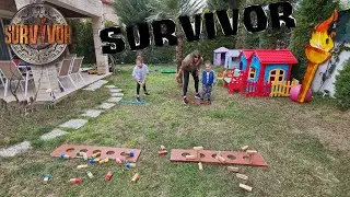 Elif ve Lera Survivor pizza ödüllü