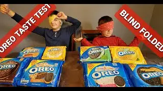 Oreo Flavors Taste Test: BLINDFOLDED