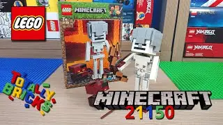 Lego Minecraft | Skeleton BigFig with Magma Cube 21150 | Speed Build