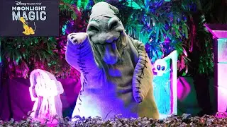 Oogie Boogie Character Sighting at EPCOT DVC Moonlight Magic - Villains Themed Event 2022