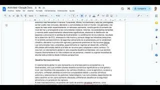Actividad 1 Google Docs