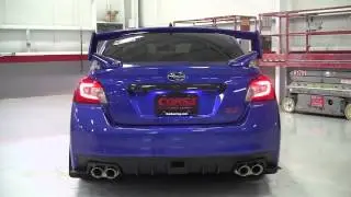 Listen to the Loud CORSA Performance 2015-2020 Subaru WRX STI Exhaust System