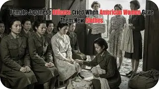 Female Japanese Officers Cried When American Women Gave Them New Clothes