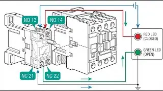 Auxiliary Contact Wiring (NO/NC): Typical Schemes & Mistakes to Avoid