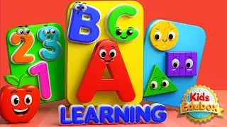 Ultimate ABC & 123 Learning for Toddlers! | Shapes, Colors, and Songs Inside