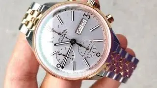 Mở hộp Bulova Murren Chronograph Day Date 65C114