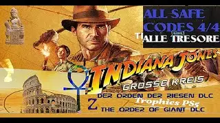 Indiana Jones and the Great Circle: The Order of Giants All Safe Codes 4/4 Alle Tresore 4/4