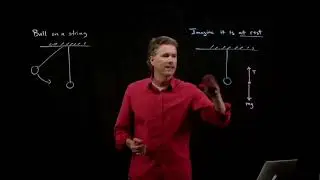 Ball Swinging on a String - What are the Forces? | Physics with Professor Matt Anderson | M8-09