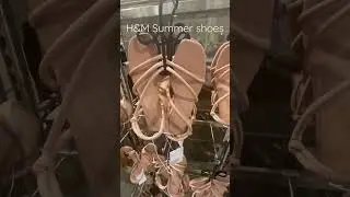 H&M New Summer shoes collection #shorts #shoes #fashion
