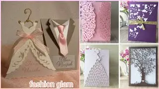 most beautiful and unique wedding invitation cards ideas/laser cut invitations