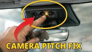 Tesla Autopilot Disengages Randomly &ndash; Camera Pitch Fix (2021+ Vision)