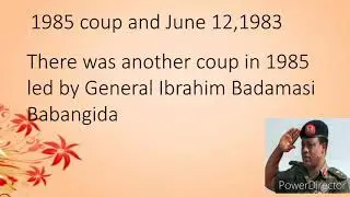 MILITARY RULE AND DEMOCRACY IN NIGERIA