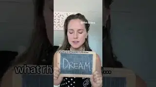 What rhymes with DREAM? #whatrhymeswith