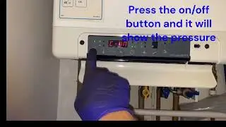 How to check pressure on Intergas combi boiler