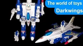Transformers Decepticon Airplane F-16 Darkwings - toy review