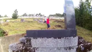 Upratovanie židovského cintorína v Levoči