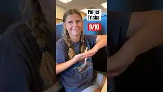 Finger Tricks 🖐️ - can you do them? #shorts