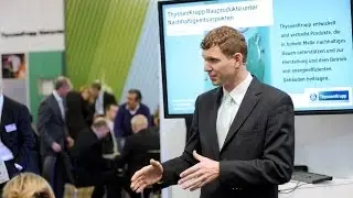 Spezialisierter Messe-Moderator Hendrik Fritsch / ARCHITEKTUR MESSE BAU