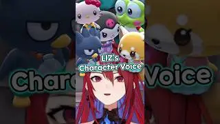 Liz's Hello Kitty and Sanrio Characters Voice Acting is Amazing! [Hololive | ERB]
