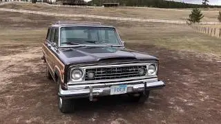 1978 Jeep Wagoneer Limited 401 V8 Review.
