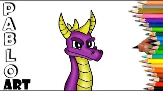 How to draw Spyro from game character | Learn to Draw step by step