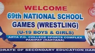 DAY-5, U19 BOYS  WRESTLING !!69th NATIONAL SCHOOL GAMES  (PANIPAT) HARYANA