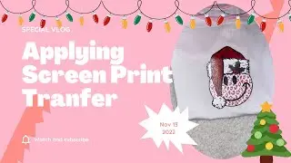 Applying Screen Print Transfer With A Cricut Easy Press (EPIC FAIL OR SUCCESS) 🧐