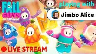 Fall Guys стрим  | Fall Guys live stream with Jimbo Alice  (UK)
