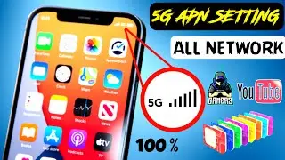 5g apn settings for all networks | increase internet speed