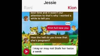Lion guard texting stories session 2 episode 8 ranis pregnant again