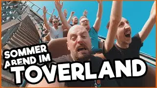 Auf TROY waren wir nicht vorbereitet - Toverland Sommernacht 2021 - Freizeitpark Vlog
