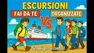 Escursioni Crociera: Esperienza Fai da Te o Tour Guidato?!😅🧳🚢 🛳️#msc #costacrociere