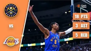 Peyton Watson - 18 Points, 3 Steals, 3 Assists vs Lakers - 2025-26 Regular Season
