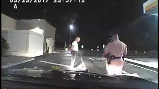 State Rep. Cary Pigman's roadside sobriety test