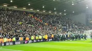 Chelsea fans vs West Bromwich Premier League Winners