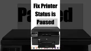 How to Fix Printer Status is Paused in Windows 11 PC or Laptop - Multiple Methods