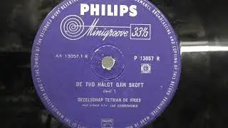 Gezelschap Tetman de Vries: De tiid hald gjin skoft. (1957) deel 1. (Fries - Frysk)