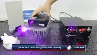 405nm 12W Blue-violet Diode Laser System